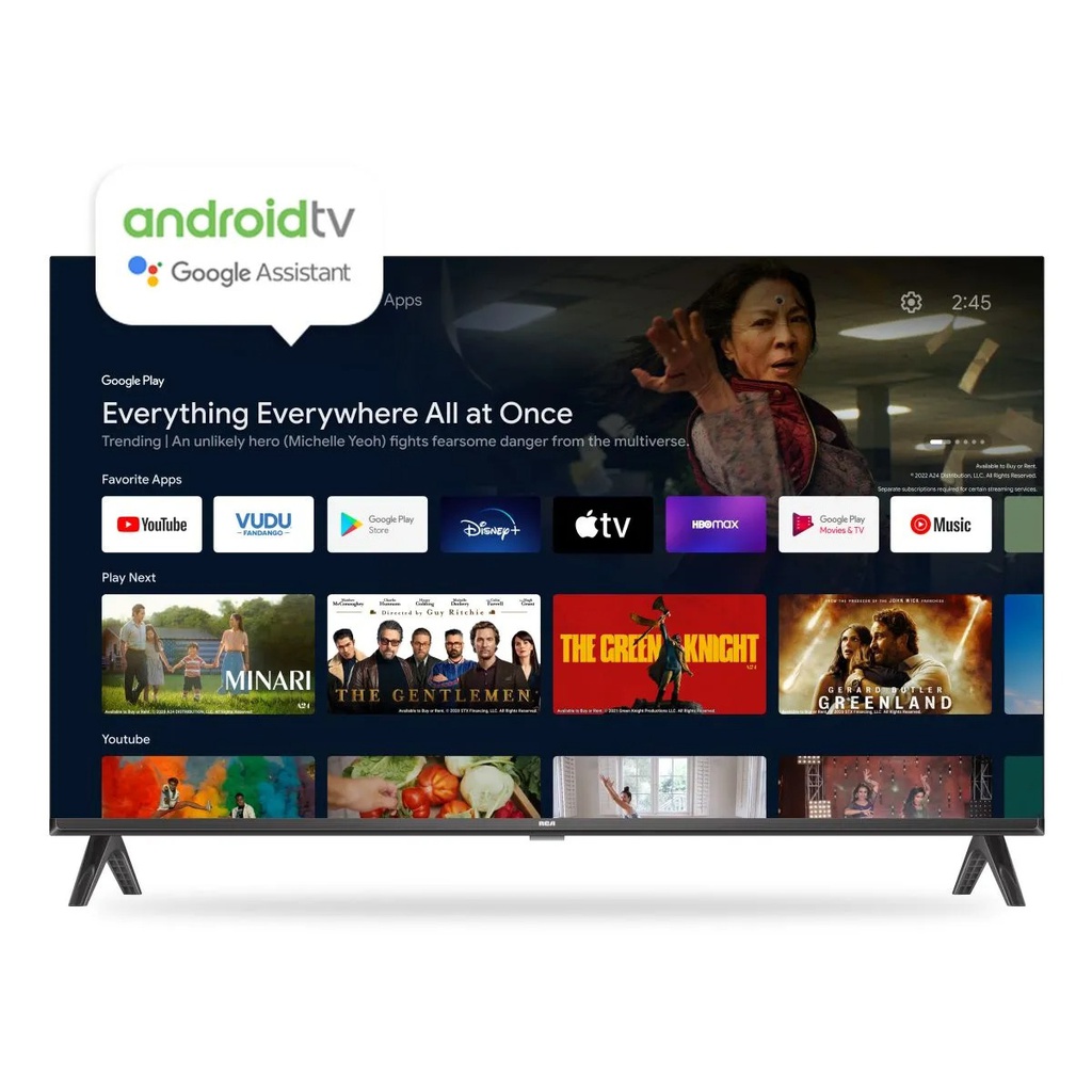 SMART TV RCA LED R40AND 40" ANDROID