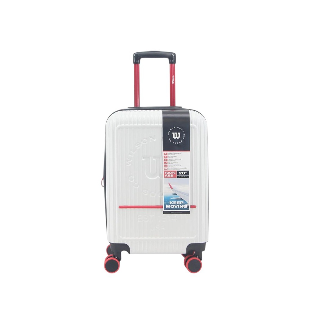 VALIJA WILSON 20" 67.1748W20 ABS BLANCO