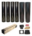 KIT TECHO TROMEN 8" NEGRO ENLOZADO 05-000-231