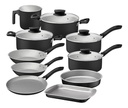 BATERIA DE COCINA TRAMONTINA LINZ 28299/007 10 PZAS GRAFITO