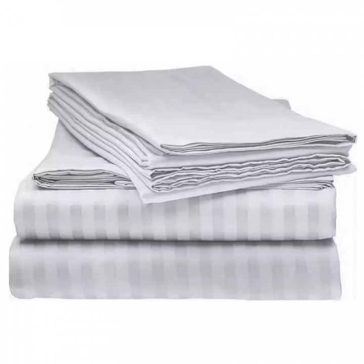 SABANAS EXCLUSIVE STRIPES 600H KING BLANCO 025