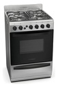 COCINA ORMAY TEMPO ACERO A GAS 4H