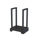 PORTA LEÑA METALIVA PL400CP METALICA NEGRO