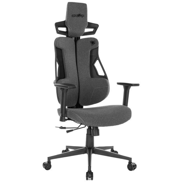SILLA GAMER LEVEL UP ZEUS PRO NEGRO ADAPTACION LUMBAR