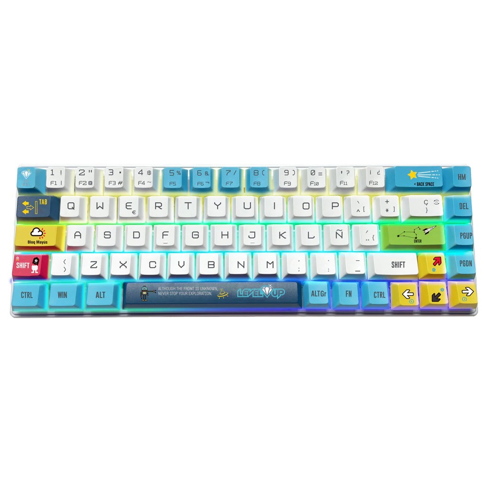 TECLADO LEVEL UP PERSEO GAMER KY-900