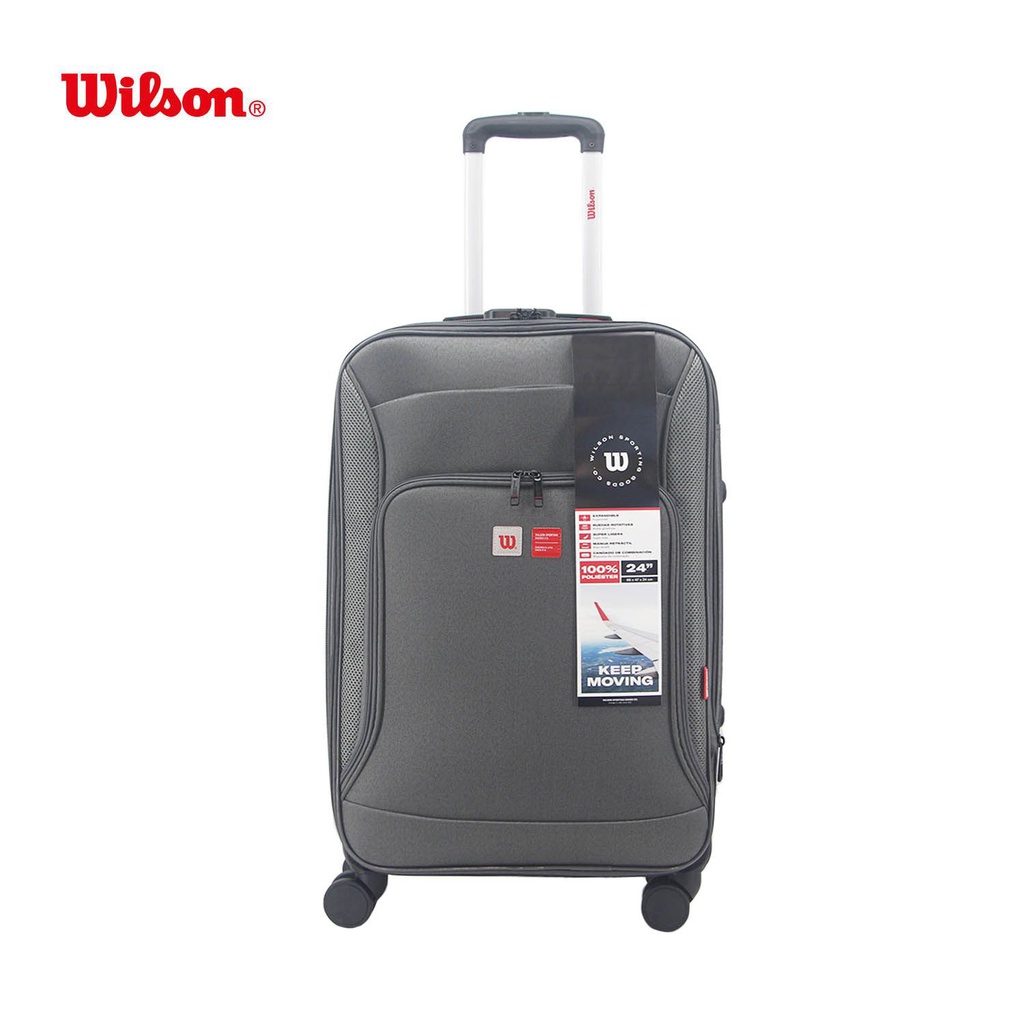 VALIJA WILSON 20" 65.1755G GRIS 4 RUEDAS