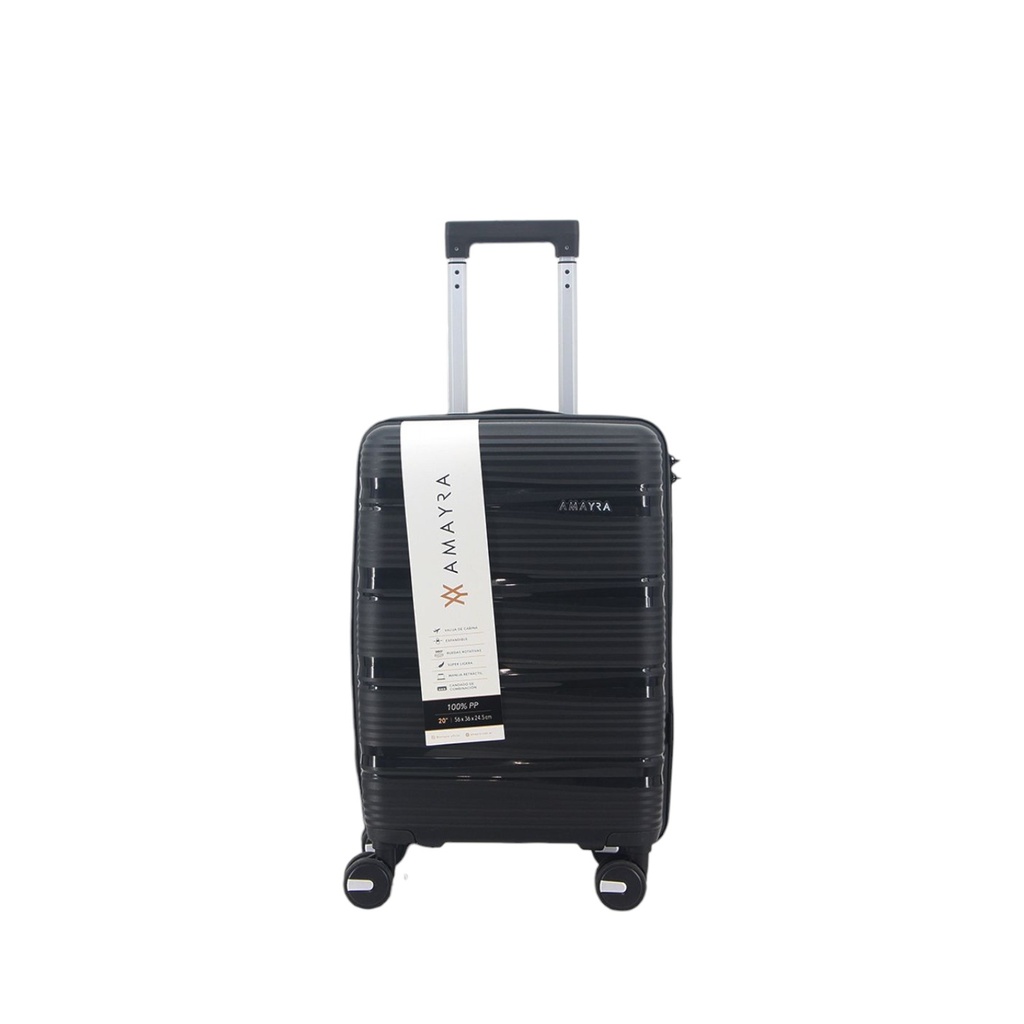 VALIJA AMAYRA 20" 67.8014N PP NEGRA