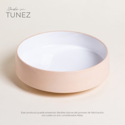 ENSALADERA TOZEUR TERRA BLANCO 25CM 0521279
