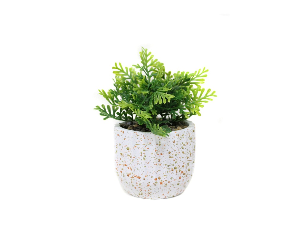 PLANTA CON MACETA CEMENTO N27 5X14 CM CM27