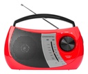 RADIO DUAL DAIHATSU D-RP38/BK AM/FM ROJO