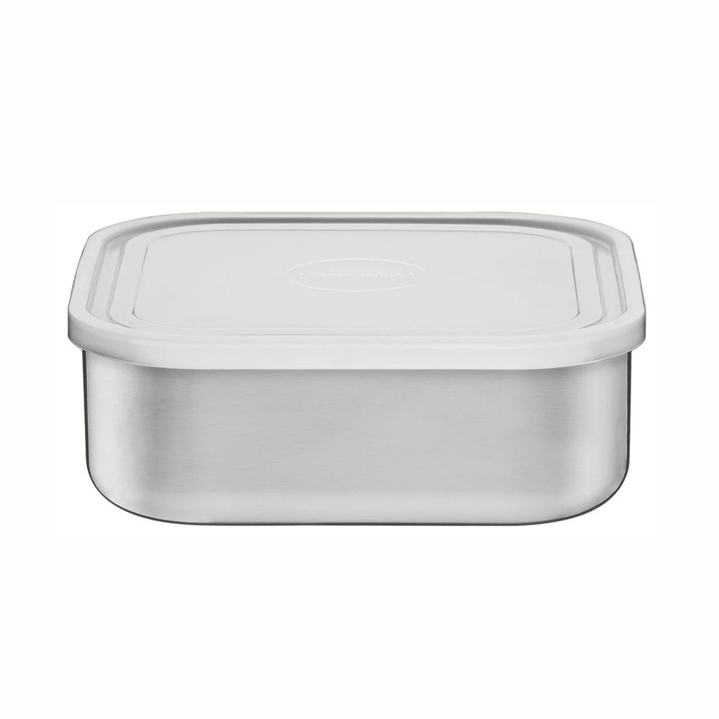 CONTENEDOR TRAMONTINA 61223/660 INOX 16CM CUADRADO