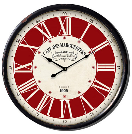 RELOJ DE PARED METAL 50CM H2711