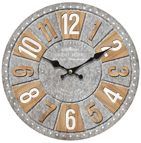 RELOJ DE PARED SIN VIDRIO 49 CM PL7079
