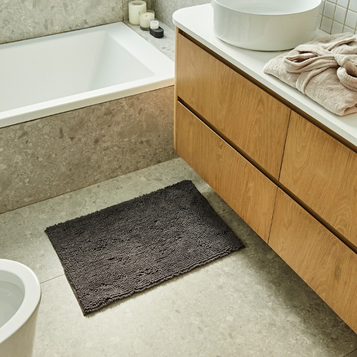ALFOMBRA BOUCLE PARIS GRIS OSCURO FUL012
