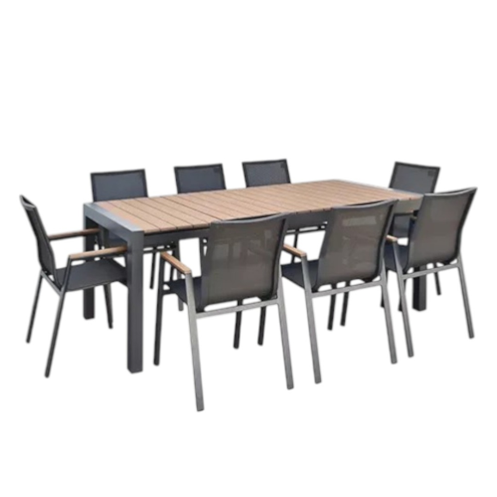 JUEGO JARDIN UTILE APOLO UT-1230 ESTRUCTURA ALUMINIO