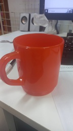 [11706139] JARRO VIDRIO MUG NARANJA 265 CC 17344