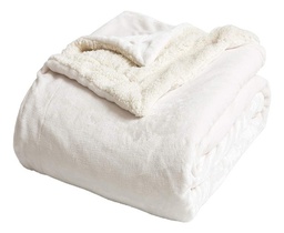 [12141176] ACOLCHADO CORDERITO LUXURY SOFT CONFORTER QUEEN 240X230 NATURAL 896