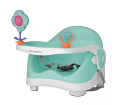[35141140] SILLA DE COMER CARESTINO BOOSTER  SL003-NV VERDE AGUA