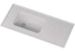 [14530002] MESADA MS 121 X 53 S/ZOC GRIS BACHA MODERN MM 501