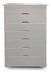 [14797809] CHIFONIER INMACOL 7 CAJONES PACIFICO BLANCO 203-5