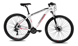 [23010038] BICICLETA TOPMEGA THOR LITE R29 24V BLANCO/NEGRO/ROJO "M"