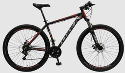 [23541193] BICICLETA OXEA RIDDICH ROD29 21VEL FRENO DISCO S ROJO NEGRO
