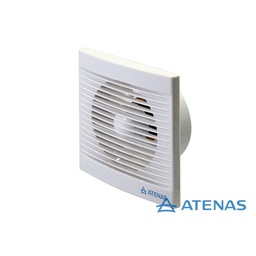 [55257001] EXTRACTOR BAÑO ATENAS 15 CM 015P 6" FRENTE BLANCO