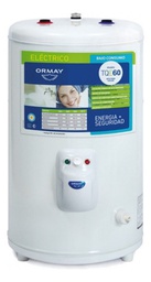 [58827057] TERMOTANQUE ELECTRICO TQUE-60 ORMAY 60 LTS CONEX DUAL