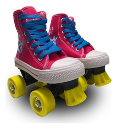 [34440544] PATIN POPPI ZAPATILLA DE LONA 4 RUEDAS TALLE 32 6903
