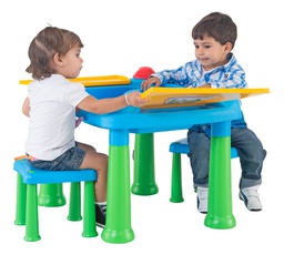 [34447768] JUGUETE BIEMME MESA DIDACTICA CON 2 BANCOS N4184