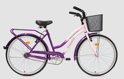 [23541026] BICICLETA PERETTI URBANA R26 FULL DAMA ROSADO LILA 10287