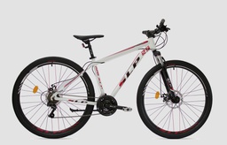 [23541028] BICICLETA SLP MTB ALUMINIO 25 PRO R29 T18 BLANCO ROJO Y GRIS 14641