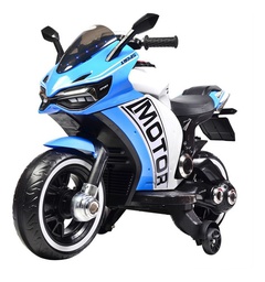 [35845051] MOTO BIPO TIPO PISTA LUCES 2 MOTORES USB 12V MT1100