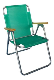 [14797044] SILLON ALUMINIO RAFIA APOYABRAZOS 33-CAD0047