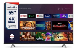 [63827028] SMART TV HITACHI 55" CDH-LE554KSMART21 4K ANDROID TV