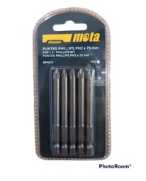 [04821006] PUNTAS ATORNILLADOR PHILLIPS MOTA BPH270 ENC 1/4"