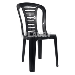 [14797045] SILLA PLASTICA QUALITY REINA PRAGA NEGRA 12716