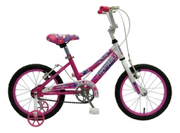 [23541050] BICICLETA TOMASELLI KIDS  ROD.14 MAGENTA DAMA