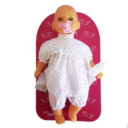 [34447254] JUGUETE BEBÉ MEDIANO YOLY BELL CHUPETE Y MAMADERA 1285