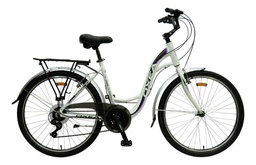 [23541122] BICICLETA OXEA CAMPUS DAMA R26 BLANCO/LILA
