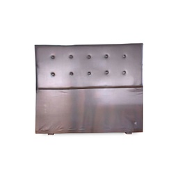[14686031] RESPALDO P/SOMMIER MADERO SUPER CUERO ECO CUERO NEGRO 1,50 MTS