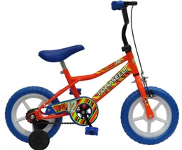 [23541239] BICICLETA TOMASELLI R12 VARON CAM/CUBIER NARANJA
