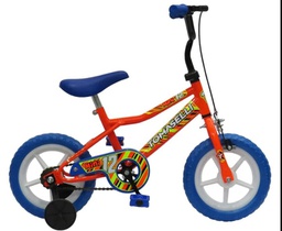 [23541123] BICICLETA TOMASELLI MINI R12 RUEDA MACIZA NARANJA