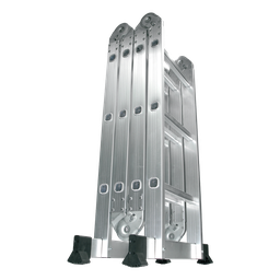 [17245066] ESCALERA LUSQTOFF DE ALUMINIO PLEGABLE 4X4 LE400