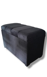 [14080005] BAULERA MADERO SMART BASTON NEGRO 0.80MTS PANA