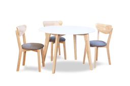 [14797020] MESA CAON BERTA REDONDA 1.10 BCO/PARAISO 1306