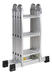 [17245070] ESCALERA GARDEN LIFE MULTIPOSICIONES 4x3 TE1600 PLATEADA