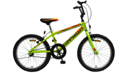 [23541315] BICICLETA TOMASELLI RIDER TT20V ROD 20 AMARILLO NARANJA VARON