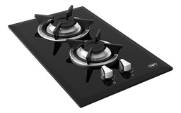 [04141027] ANAFE A GAS TST SPEZIA 22/2 2HORNALLAS NEGRO