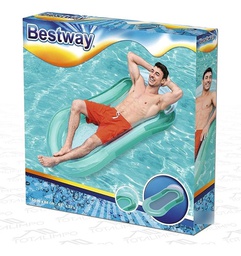[34448041] COLCHONETA BESTWAY CON RED 43103 CELESTE